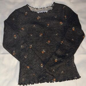 Old navy Women's Floral Knit Sweater